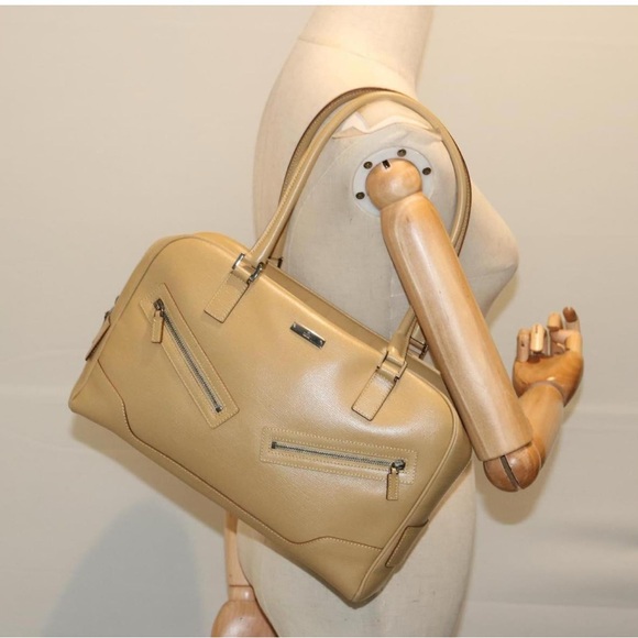Gucci Jackie Beige Leather handbag Authentic leather - Picture 2 of 11
